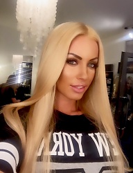 Fryzury Długie Na co dzień Proste Rozpuszczone Blond - 2992464