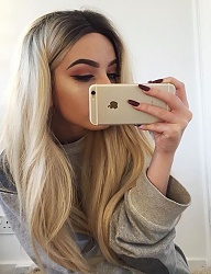 Fryzury Długie Na co dzień Proste Rozpuszczone Blond - 3081069