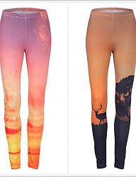 Moda Spodnie Leginsy - 1494451