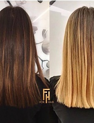 Fryzury Średnie Na co dzień Proste Rozpuszczone Blond - 3231013