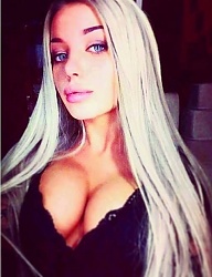 Fryzury Długie Na co dzień Proste Rozpuszczone Blond - 2988540