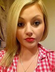 Fryzury Średnie Na co dzień Proste Rozpuszczone Blond - 3128322