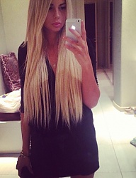 Fryzury Długie Na co dzień Proste Rozpuszczone Blond - 2113752