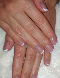 Paznokcie French Kwadratowe - 2836806