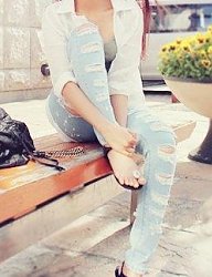 Moda Spodnie Jeansy - 1242830