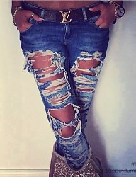 Moda Spodnie Jeansy - 2767731
