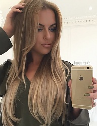 Fryzury Długie Na co dzień Proste Rozpuszczone Blond - 2985109