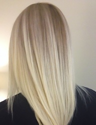 Fryzury Długie Na co dzień Proste Rozpuszczone Blond - 3009943
