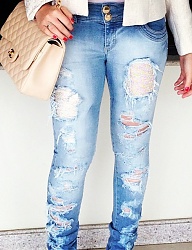 Moda Spodnie Jeansy - 2120635