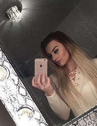 Fryzury Długie Na co dzień Proste Rozpuszczone Blond - 3090146