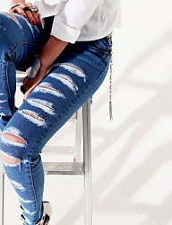 Moda Spodnie Jeansy - 1688451