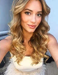 Fryzury Długie Na co dzień Kręcone Rozpuszczone Blond - 3099734