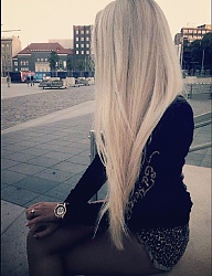 Fryzury Długie Na co dzień Proste Rozpuszczone Blond - 2176364
