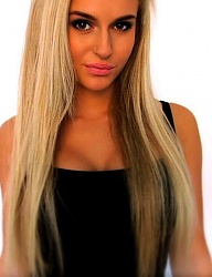Fryzury Długie Na co dzień Proste Rozpuszczone Blond - 2978807