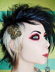 Fryzury Średnie Alternatywne Punk Rock - 476590