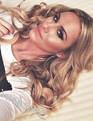 Fryzury Długie Na co dzień Kręcone Rozpuszczone Blond - 2981313