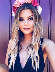Fryzury Średnie Na co dzień Kręcone Rozpuszczone Blond - 3138722
