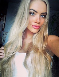 Fryzury Długie Na co dzień Kręcone Rozpuszczone Blond - 2035052