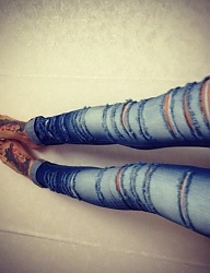 Moda Spodnie Jeansy - 1389959