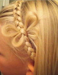 Fryzury Długie Na co dzień Proste Warkocze Blond - 2410607
