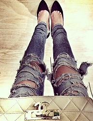 Moda Spodnie Jeansy - 2486842
