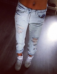 Moda Spodnie Jeansy - 2742379