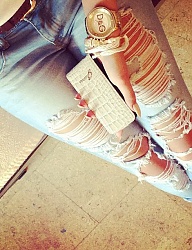 Moda Spodnie Jeansy - 2402769