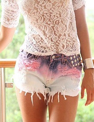 Moda Spodnie Szorty - 1424577
