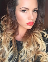 Fryzury Długie Na co dzień Kręcone Rozpuszczone Blond - 3046083