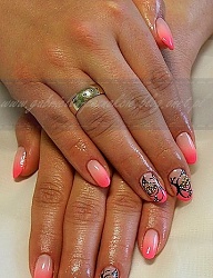 Paznokcie Naturalne Żelami Migdałki - 3137258