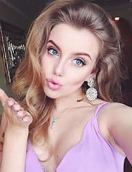 Fryzury Średnie Na co dzień Kręcone Rozpuszczone Blond - 2968282