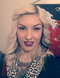 Fryzury Średnie Na co dzień Kręcone Rozpuszczone Blond - 2385010