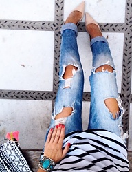 Moda Spodnie Jeansy - 2830135