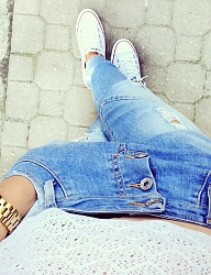 Moda Spodnie Jeansy - 2653905