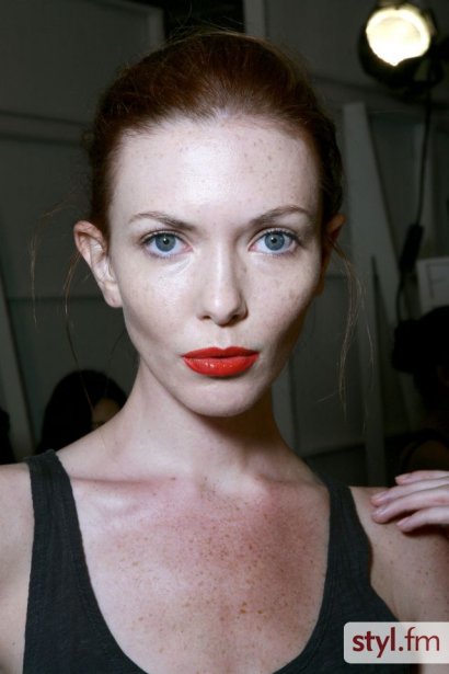 Modelka z pokazu Jill Stuart