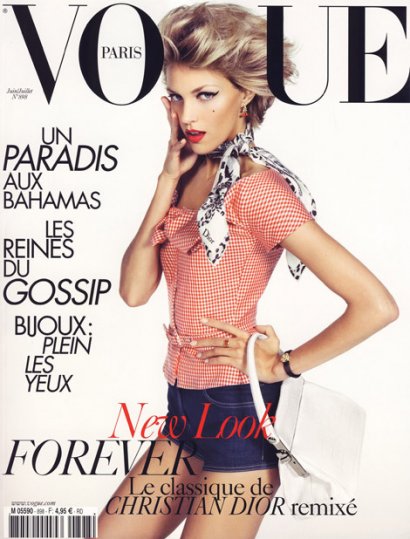 Anja Rubik
Vogue Paris