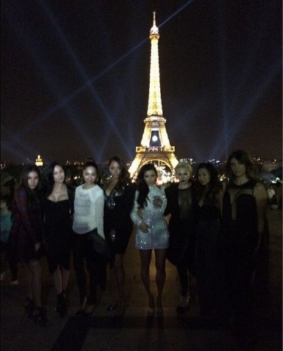 Wieczór panieński odbył się w Paryżu.