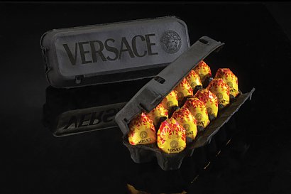 Jajka od Versace 