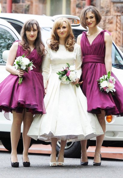 Keira Knightly w 2011 na ślubie sowojego brata