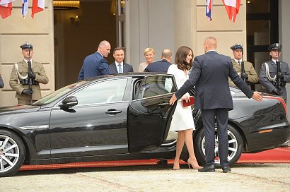 Księżna Kate, książę William, Andrzej Duda, Agata Duda