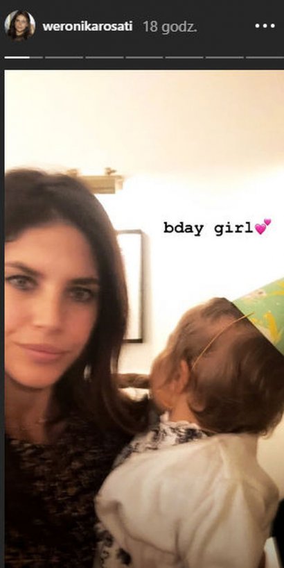 Rosati świętowała pierwsze urodziny córki!