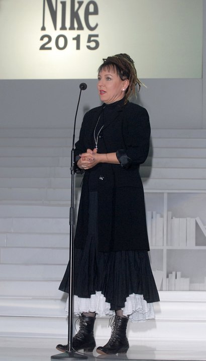 Olga Tokarczuk odebrała nagrodę Nike 2015