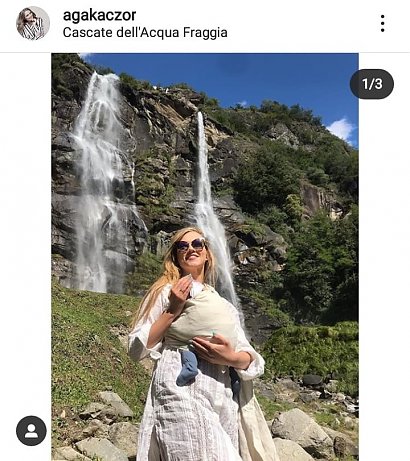 Agnieszka Kaczorowska często pokazuje się z córeczką na  Instagramie, ale..