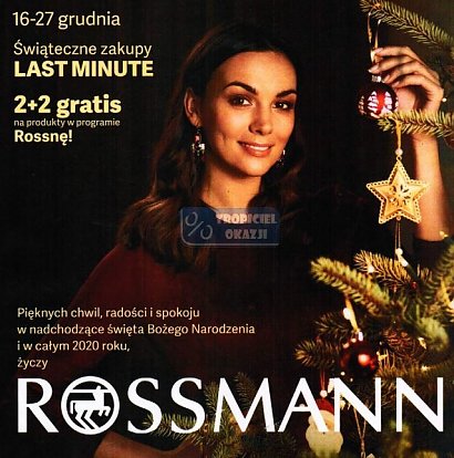 Twarzą Rossmanna obecnie jest Paulina Krupińska.