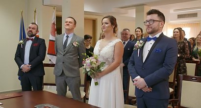 Tak Wojtek i Agnieszka wyglądali na swoim ślubie!