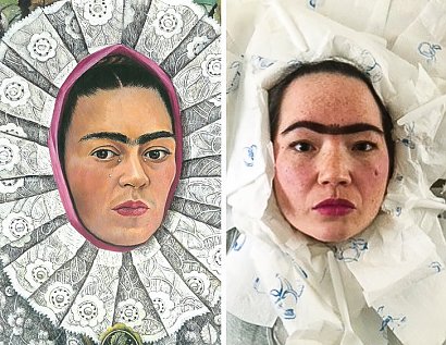 Frida Khalo jak żywa