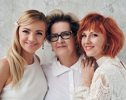 Barbara Kurdej-Szatan z mamą i siostrą
