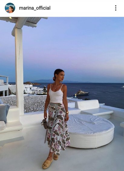 Marina pojechała na wakacje na Mykonos!