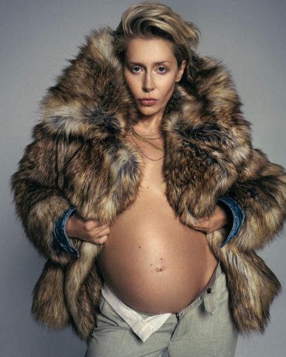 Tak wyglądała w zaawansowanej ciąży...