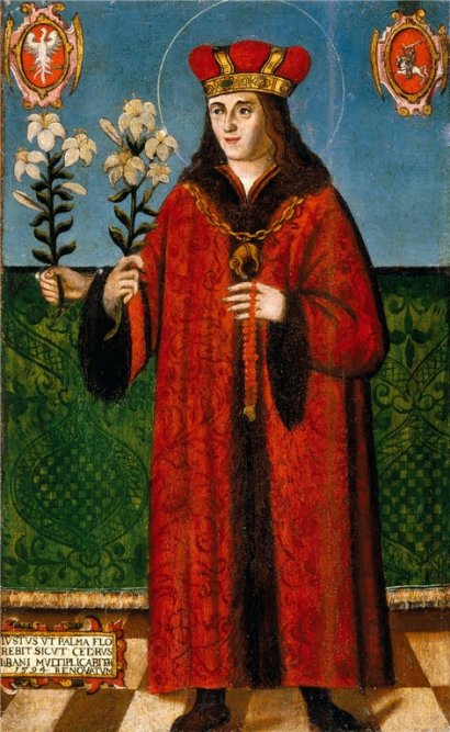 Święty Kazimierz jest patronem Polski i Litwy. Był uczniem Jana Długosza.